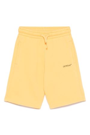 Bookish Shorts OFF WHITE KIDS | OBCI001S25FLE0011810